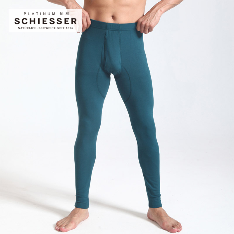 Schiesser Shuya Qingcang mens giảm giá đặc biệt mùa thu và mùa đông nhung thông minh ấm áp quần đơn quần ấm quần ấm áp.