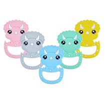 New Silicone Triangle Dragon Baby Grinders Food Grade Silicone Gel Dentiel Gum Children Toys