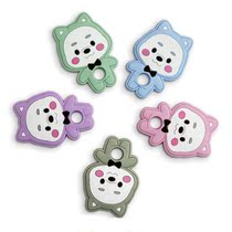 Baby & baby Supplies new silicone Mini Bear Bite Bite Baby Tooth Gum Toy Baby Anti-bite silicone Tooth Stick