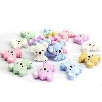 Silicone gel appetites dentified beads Cartoon Caulla loose beads DIY appeasement chain Silicone Gum Bite to bite the legring tooth stick