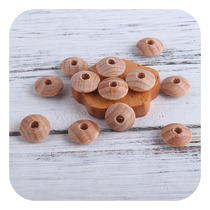 13mm Beech Wood Spacer Beads Fortuneteller Beads Baby DIY Pacifier Chain Tooth Rubber Hand Ring Grinders Accessories Small Accessories