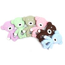 Speed Selling Through Spot New Baby Teddy Bear Baby Grinding Tooth Stick Tooth Gum Toy Silicone Tooth Gum Mother & Baby Supplies