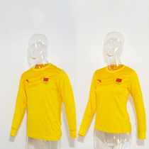 Anta sponsored the Chinese delegation national Team mens and womens outdoor sports leisure spring and Autumn round neck long sleeve T-shirts
