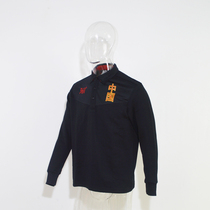 361 degrees sponsored the Chinese delegation national team black long-sleeved POLO shirt