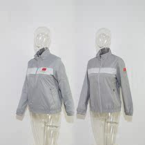 Anta sponsors Chinese delegation National Team light gray female casual jacket windbreaker