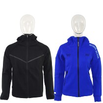 361 Degree Sponsorship China National Team Charcoal Black Watercolor Blue Hoodie Hoodie Cardigan