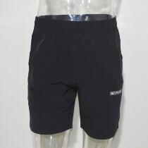 361 Degree Sponsorship Chinese Delegation National Team Black Speedo Strap Reflective Striped Sports Shorts