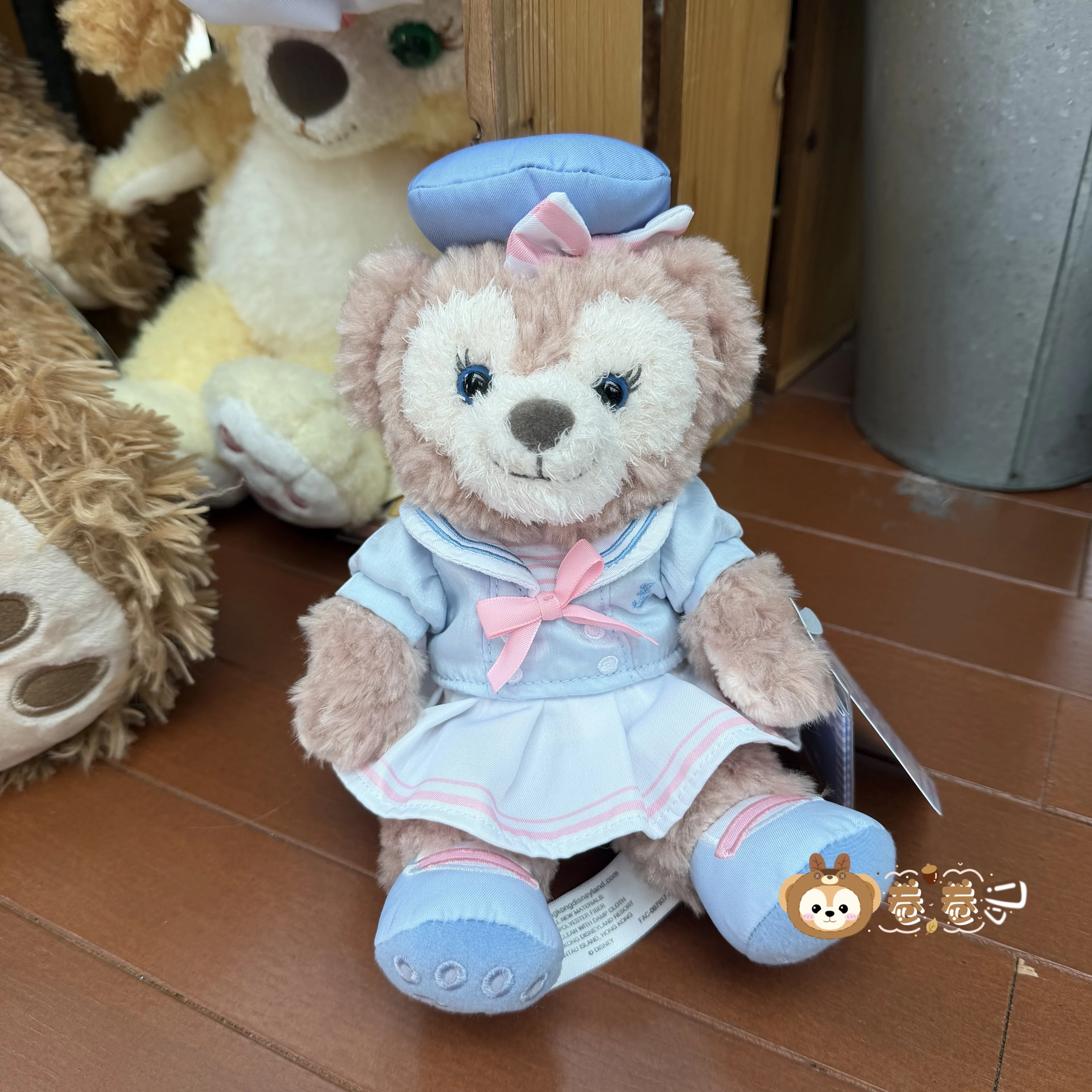 Гонконгский Disneyland Limited весенний набор отправляется Лина Белл Вафля Санта Подвеска плюшевая кукла Дюффи