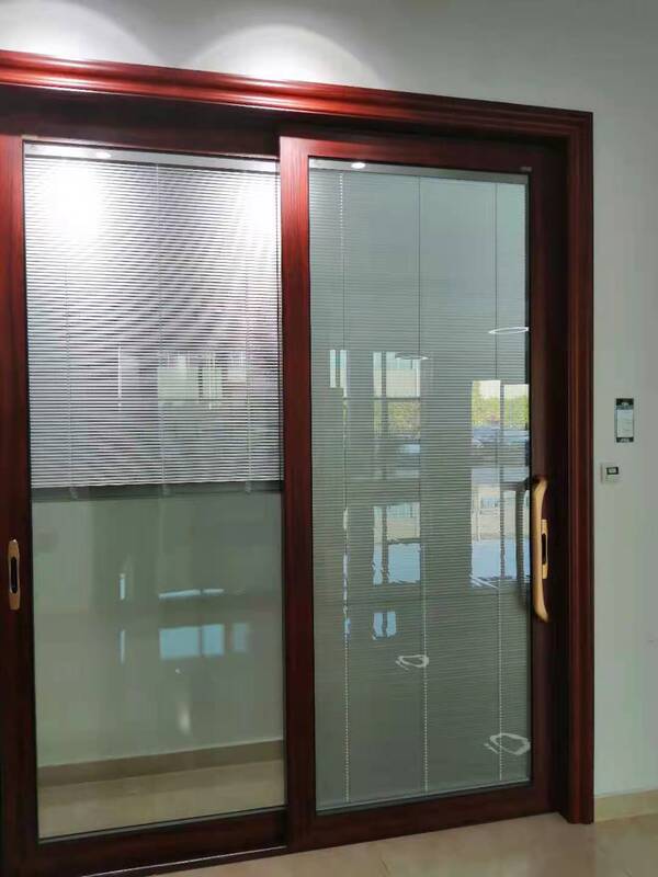 Built-In Magnetic Control Blinds, Aluminum Alloy Framed Bathroom Balcony, Hollow Glass Sliding Door, Living Room, Smart Manual Built-In Magnetic Control Blinds, Aluminum Alloy Framed Bathroom Balcony, Hollow Glass Sliding Door, Living Room, Smart Manual