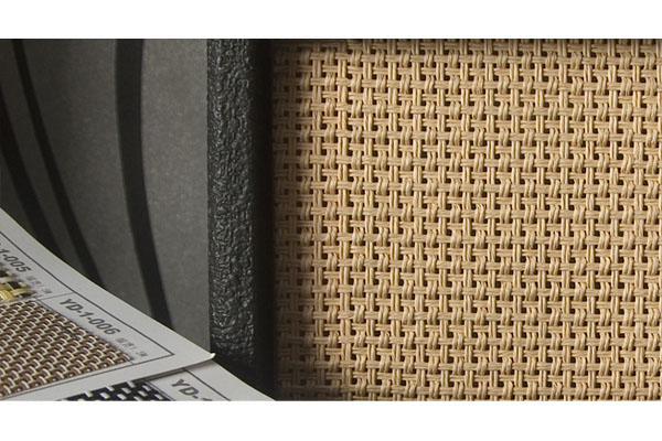 Mashao Tangerine guitar amplifier speakers use cane papyrus woven speaker net