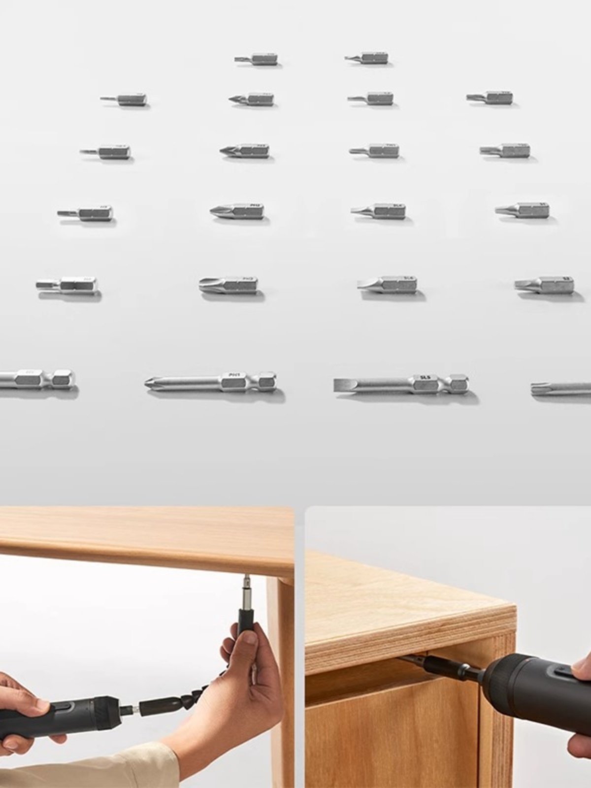 Mijia Tool Box Set, a Complete Set for Household Repairs, Portable, Hand-Held, Car-Mounted, Multi-Functional Combination, All in One Small Box