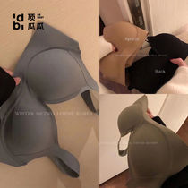 Top melon melon nude feeling Bra no underwire gathered underwear small breasts closed pair of breasts anti-sagging sports girl bra summer