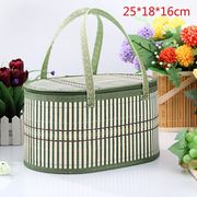hộp đựng mỹ phẩm có nắp đậy Du lịch tải và hoàn thiện GM lớn thêm lớn màu xanh bao phủ giỏ tre lễ hội xúc xắc hộp phụ nâu - Trang chủ hộp đựng ốc vít