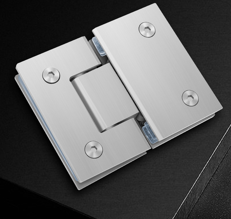 Glass door bathroom clamp shower room hinge frameless door glass clamp 180 degree glass door hinge shower room accessories