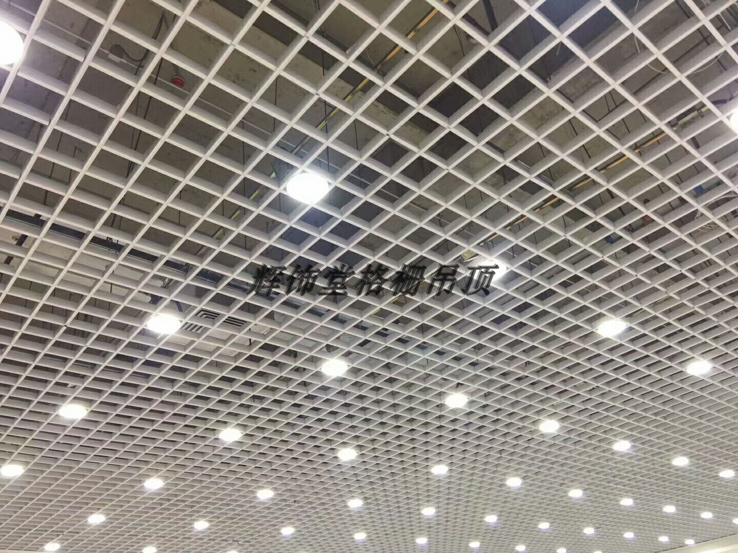 4IQO批发格栅筒灯15X15方形铁铝格子led10公分葡萄架吊顶黑射灯天-阿里巴巴
