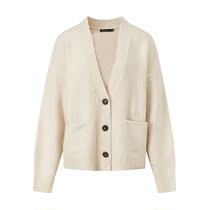 Winter mecity women long hair cardigan 525644