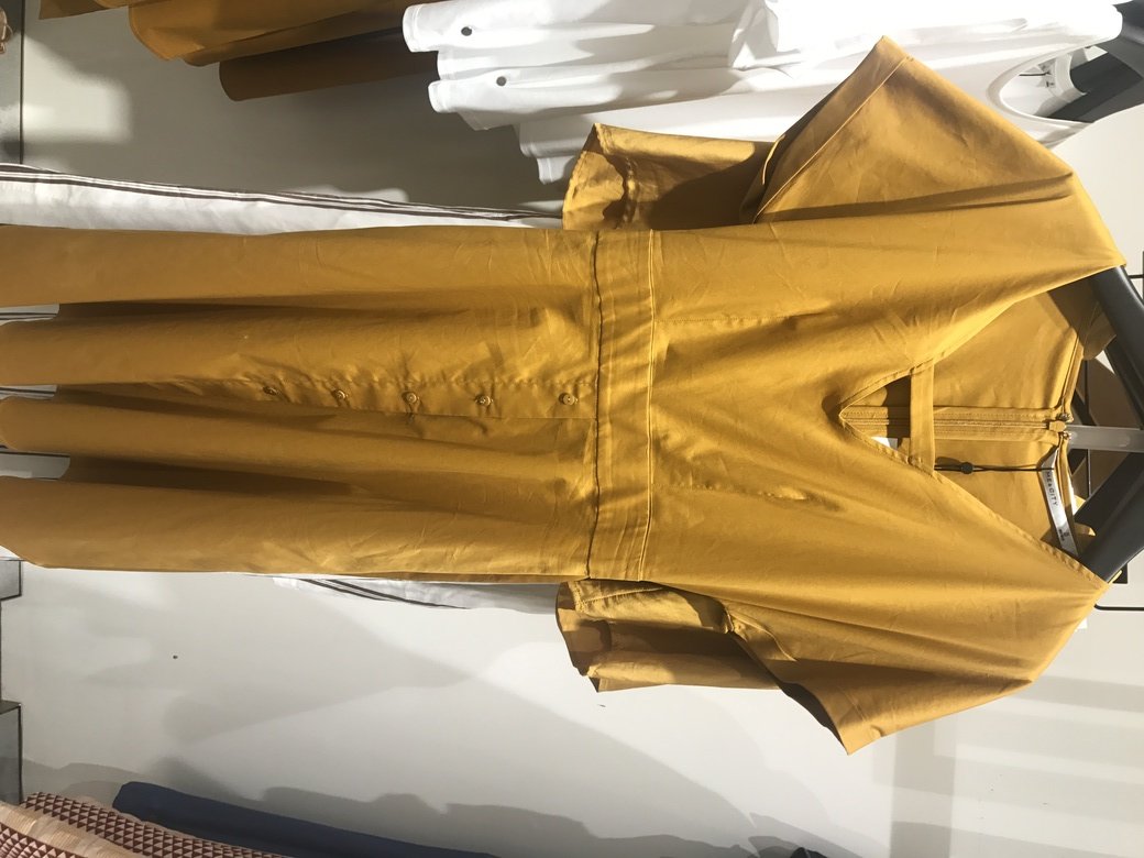 MECITY women's dress 2018 Summer new collection waist lacing V Collar Temperament Short Sleeve Ocean Dress 544523