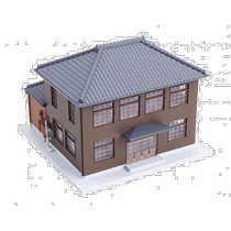 (Direct Mail from Japan) KATO Building Model Railway Model Gauge N Transport Company Brown Childrens Toy