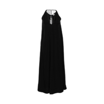 Hong Kong direct mail trendy luxury TOTÊME womens deep V-neck dress 243WRD0122FB0020