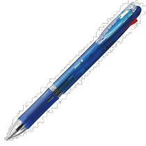 Direct mail from Japan Zebra 4-color ballpoint pen clip-on fine blue 10-piece set B B4A5 BL