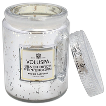 Direct mail from the United States Voluspa Silver Birch Peppercorns - Small Unisex Candle 163ml