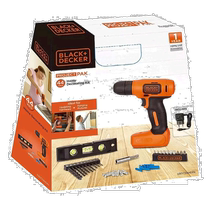 Self-operated｜Black Decker Cordless Drill Set Repair Tools Multifunctional Screwdriver