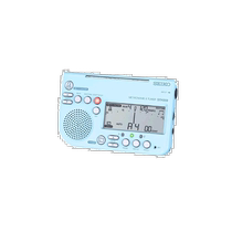 (Direct mail from Japan) SEIKO Metronome Tuner Large Volume Can be Installed Music Score Blue STH200L