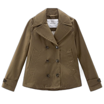 Hong Kong direct mail trendy luxury Woolrich Womens Havice high-quality cotton short coat CFWW