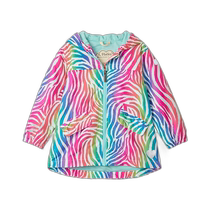 Hatley Rainbow Zebra 细纤维雨衣 - 红色 (美国奥莱)直发