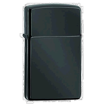 (Direct mail from Japan) ZIPPO lighter EBONY pure black matte coating 41689281236 ZIPPO
