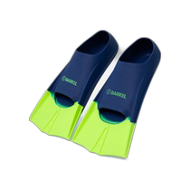 Korean direct mail BARREL womens swimming equipment flippers MARBLING FROG SHORT PIN NAVY 5