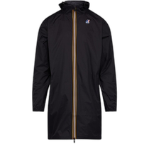 Hong Kong direct mail fashionable luxury K-Way mens Le Vrai 3 0 Eiffel long windproof jacket FFW2