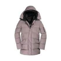 Hong Kong Direct Mail Trendy Luxury Moorer Mens Hooded Down Jacket DAVIDESTP