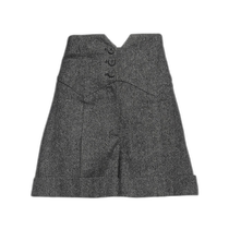 Hong Kong direct mail trendy luxury Moschino womens shorts black black comfortable and fashionable