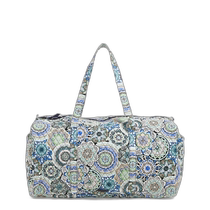 Vera Bradley Cotton XL Travel Duffel Bag - With Sketch Badge (Outlet USA)