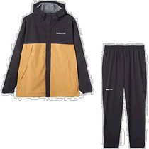 (Direct mail from Japan) Descente mens raincoat suit waterproof and breathable with storage bag DX-C2427S