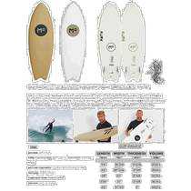Self-operated｜2022 MICKFANNING SOFTBOARDS KUMA FISH 56 MICKFANNING SOFTBOARDS