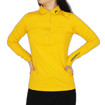 Korea Direct Mail Jlindeberg Golf Clothing Womens Long Sleeve POLOTY Travel TECK POL