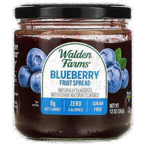 Hong Kong Straight Hair Walden Farms Blueberry Jam Fragrant Rich Mellow Delicate Sweet Sour and Refreshing 340g