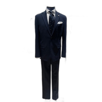 Korean direct mail SIEG] Classic Italian imported material dark blue elastic formal wear (PGJAD2024)