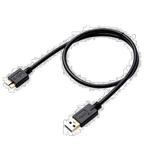 (Direct mail from Japan) Yilike USB3 0 data cable A-microB Tpye HDD hard drive 0 5m