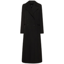 Hong Kong Direct Mail Trendy Luxury TOTÊME Womens Summer Smooth Viscose Fiber Blended Long Coat