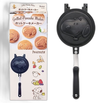 (Direct mail from Japan) Skater waffle maker aluminum direct fire Snoopy ALHOC1-A
