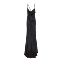 Hong Kong Direct Mail Fashion Luxury Givenchy Womens Asymmetrical Strap Dress BW21YU14S