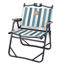 Hong Kong direct mail SNOWLINE outdoor portable table chair and bed 7527683686647ESTRIPEBLUE