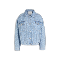 Hong Kong direct mail trendy luxury BASH womens printed denim jacket 1E23MODN