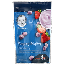 Hong Kong Straight Hair Gerber Yogurt Melted Bean Strawberry Flavor 8 Months Childrens Consumption 28g