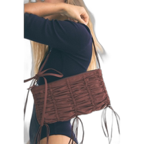 US direct mail ZARA JAPAN Gather shoulder bag 6648 410 Bordeaux