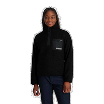 Hong Kong direct mail trendy luxury spyder womens cloud fleece snap-button pullover jacket