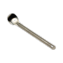 Self-operated｜NORDISK Big White Bear Outdoor Camping 16cm Titanium Spoon XL Tableware 119029 Sports